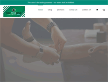 Tablet Screenshot of mackayfirstaid.com.au